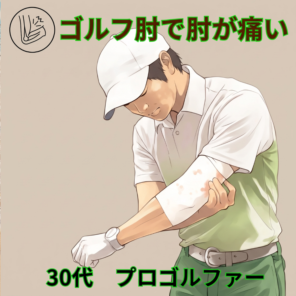 ゴルフ肘の症例