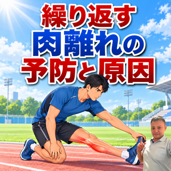 繰り返す肉離れの予防と原因の画像