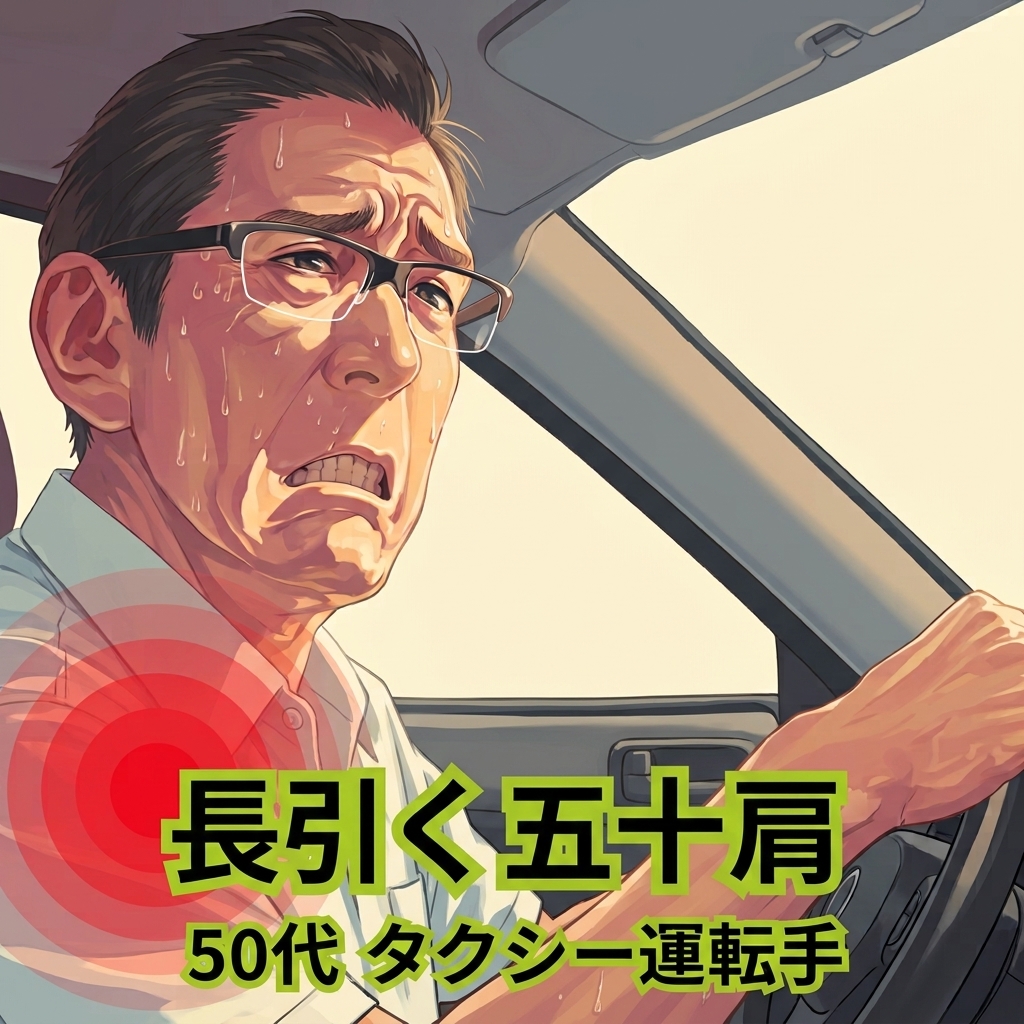 長引く五十肩の症例