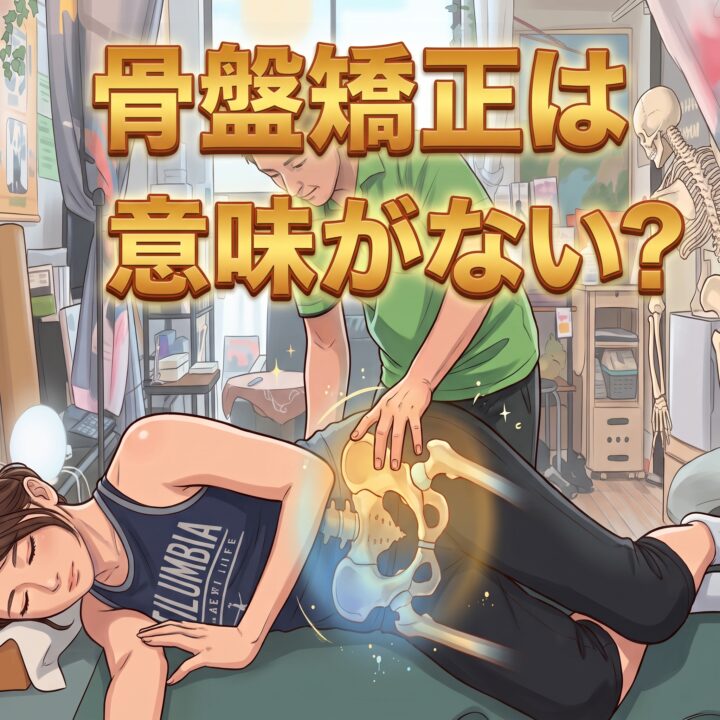 骨盤矯正は意味ない？の画像