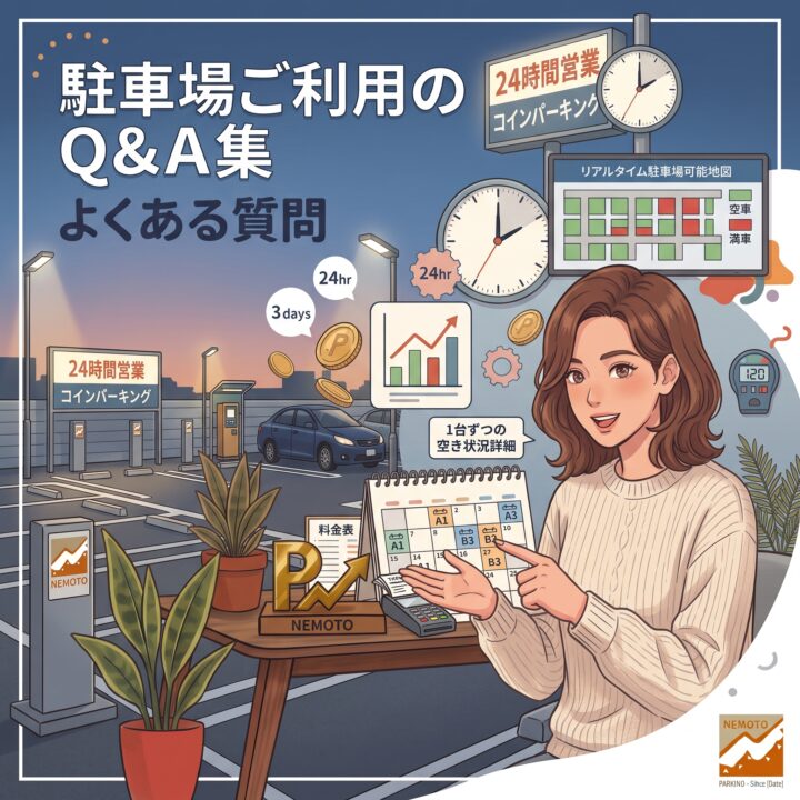 駐車場に関するよくある質問の画像