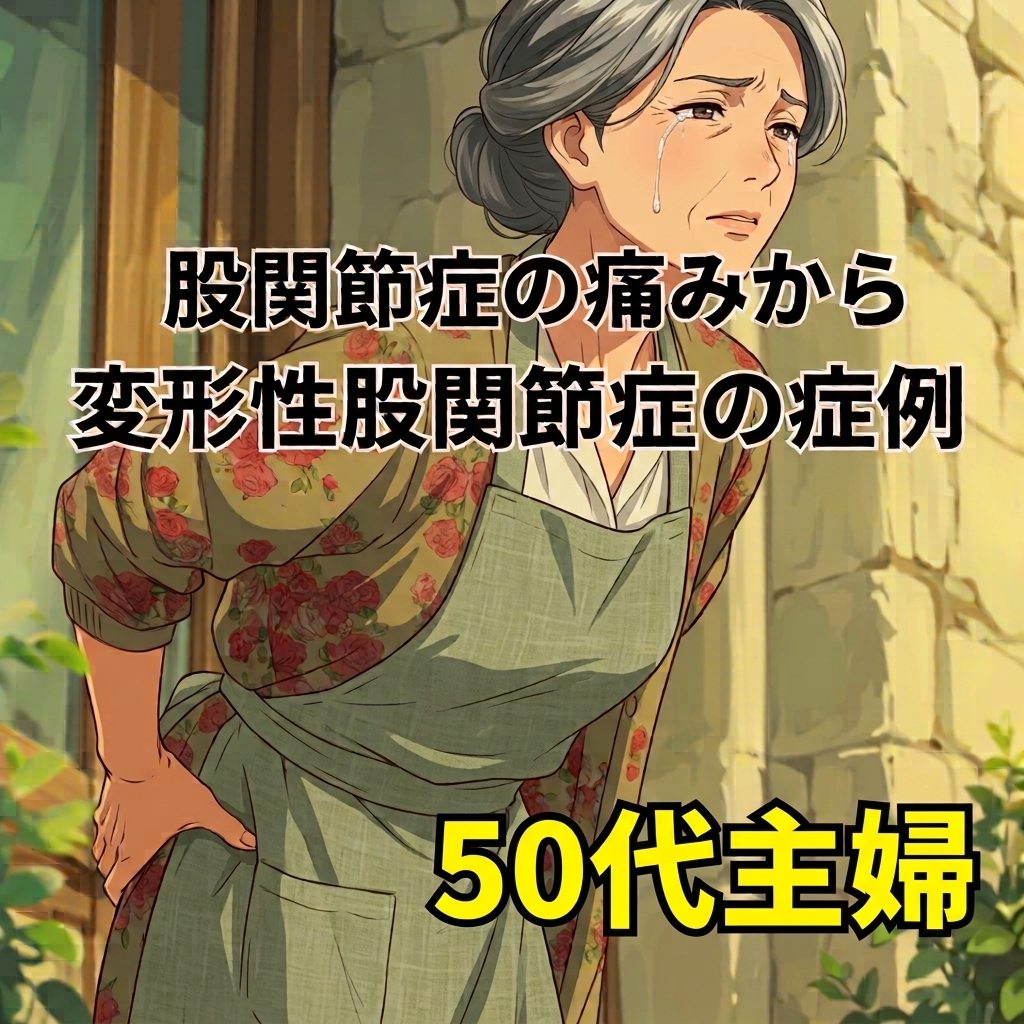 変形性股関節症の症例