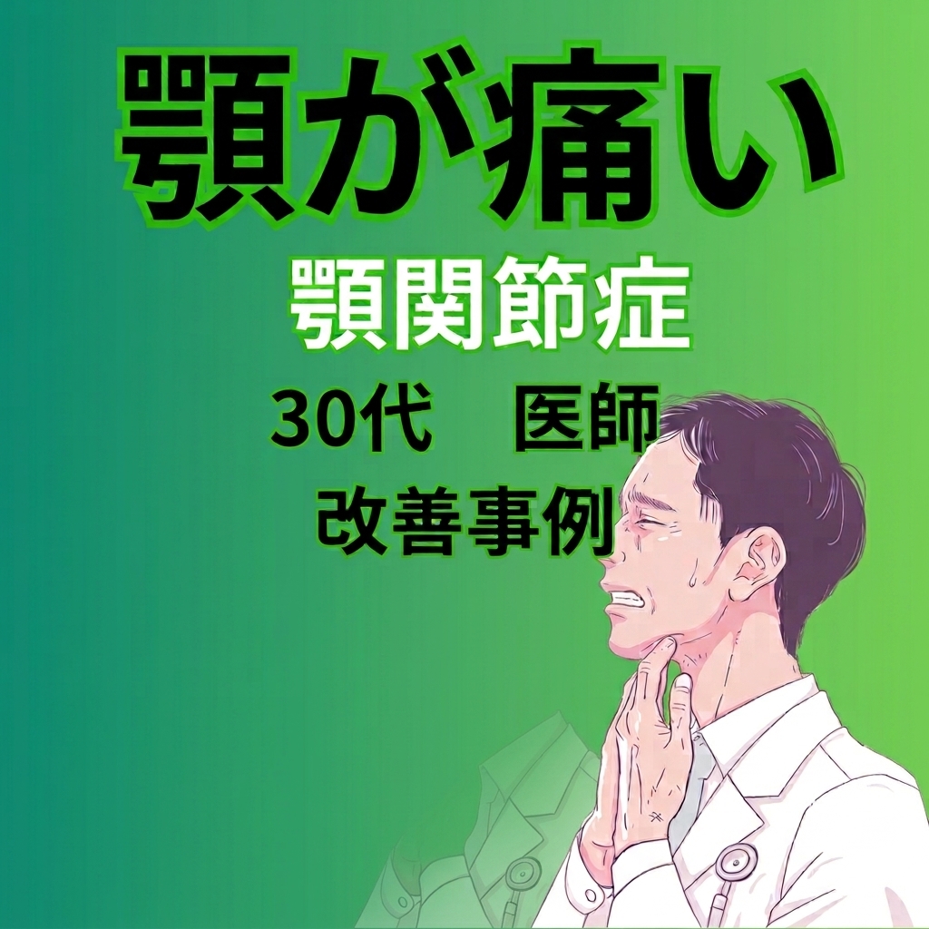 顎関節症の症例