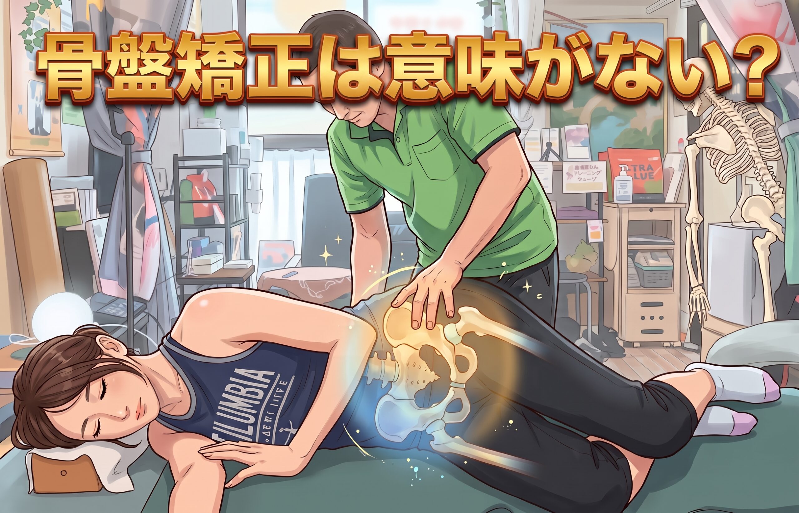 骨盤矯正は意味ない?