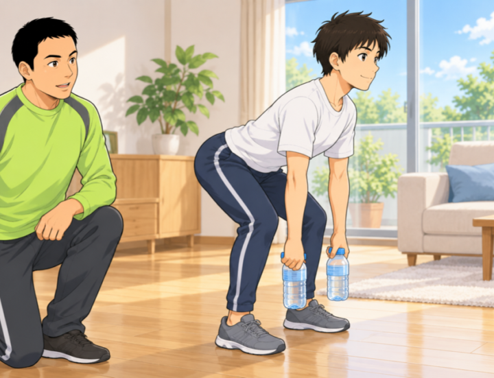 運動で姿勢改善
