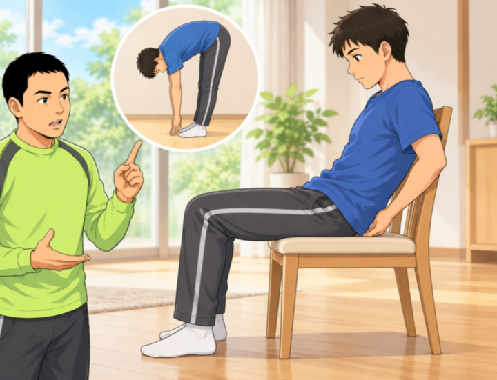 仙骨すわり判定