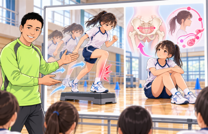 説明をしている男性