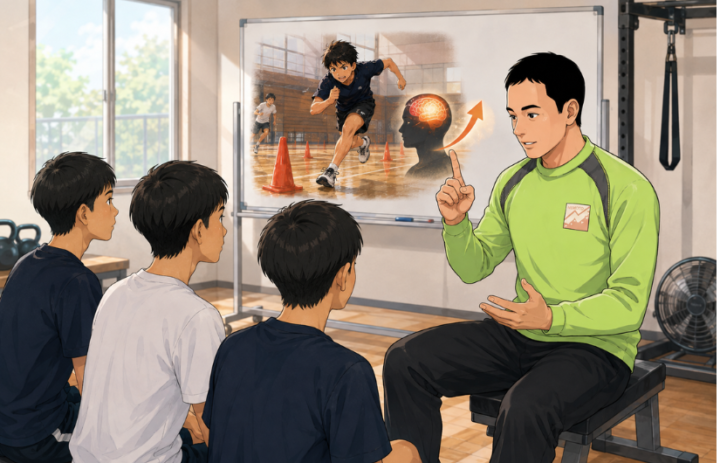 話を聞いている男性