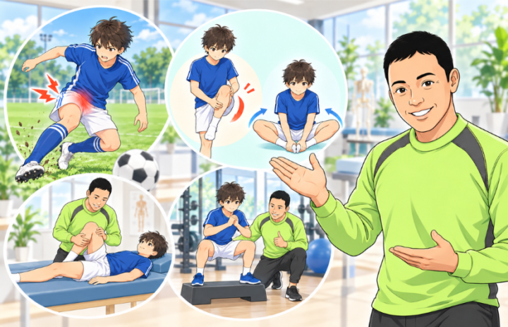 説明をしている男性