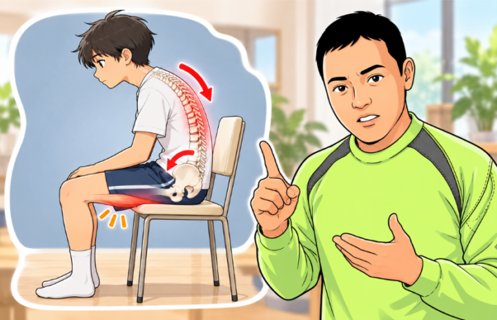 椅子に座っている男性