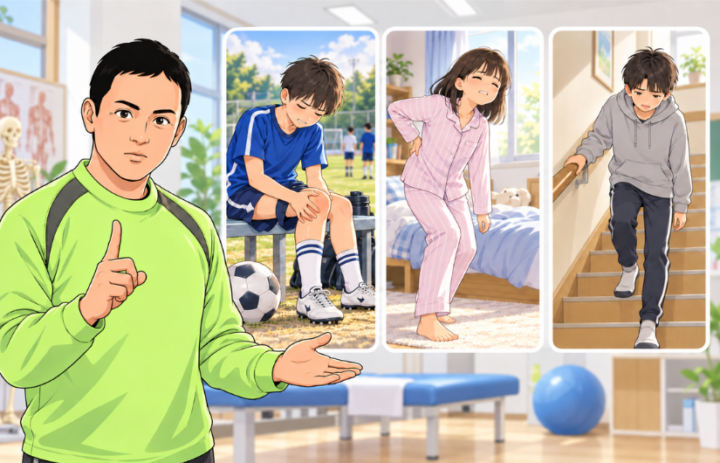 腰に手を当てている女性