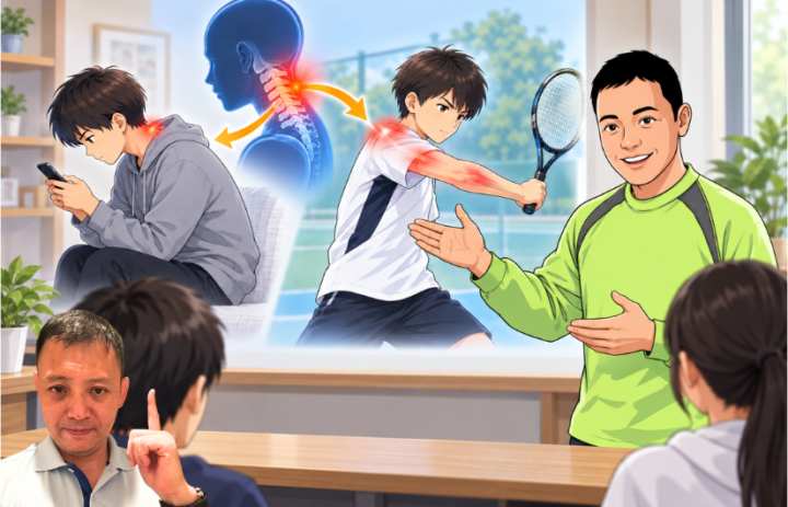 スマホを見ている男性