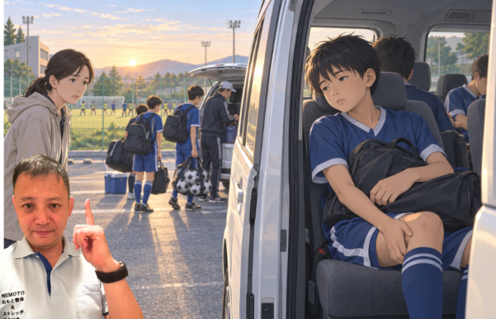 車の座席に座っている男性