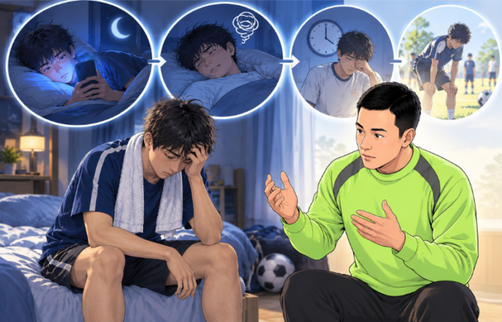 座っている男性