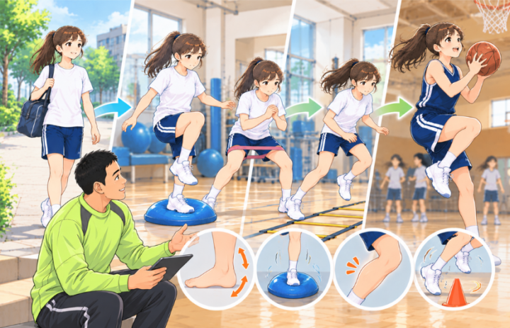 アドバイスをしている男性