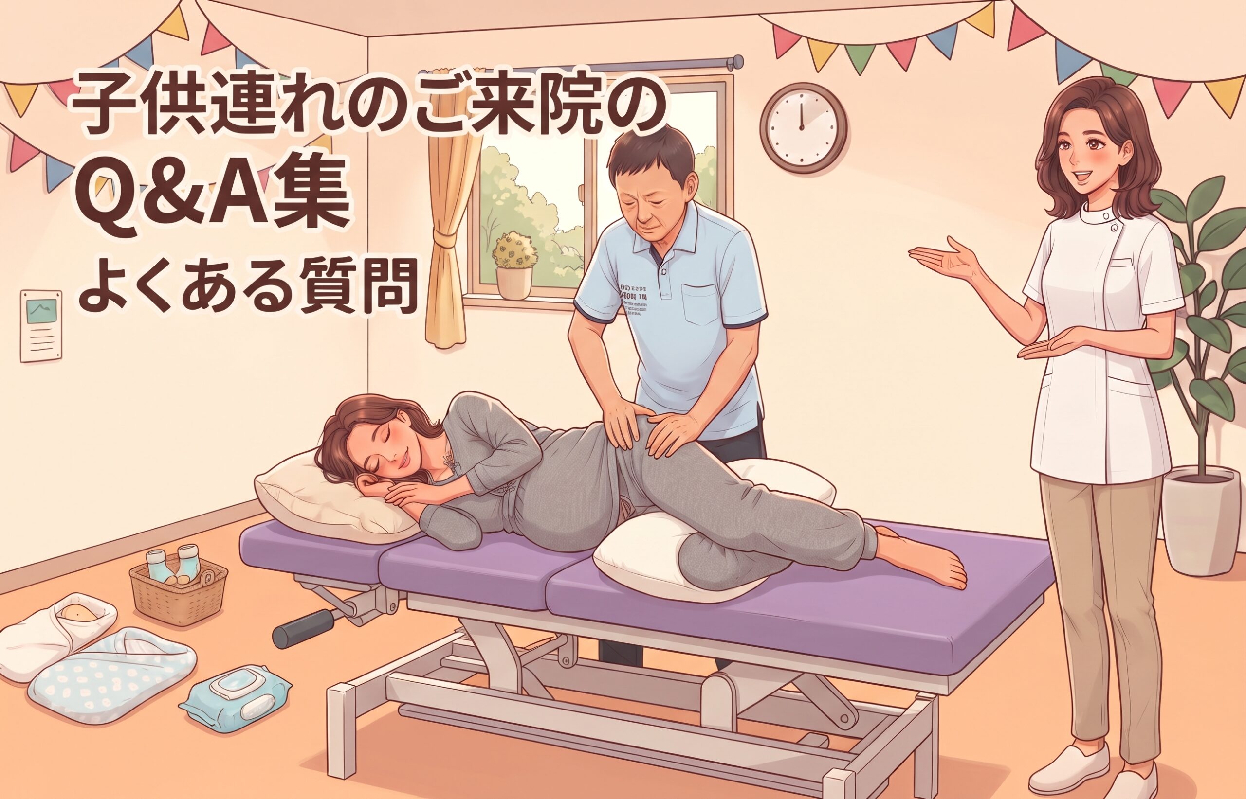 妊婦さんの整体に関する　よくある質問