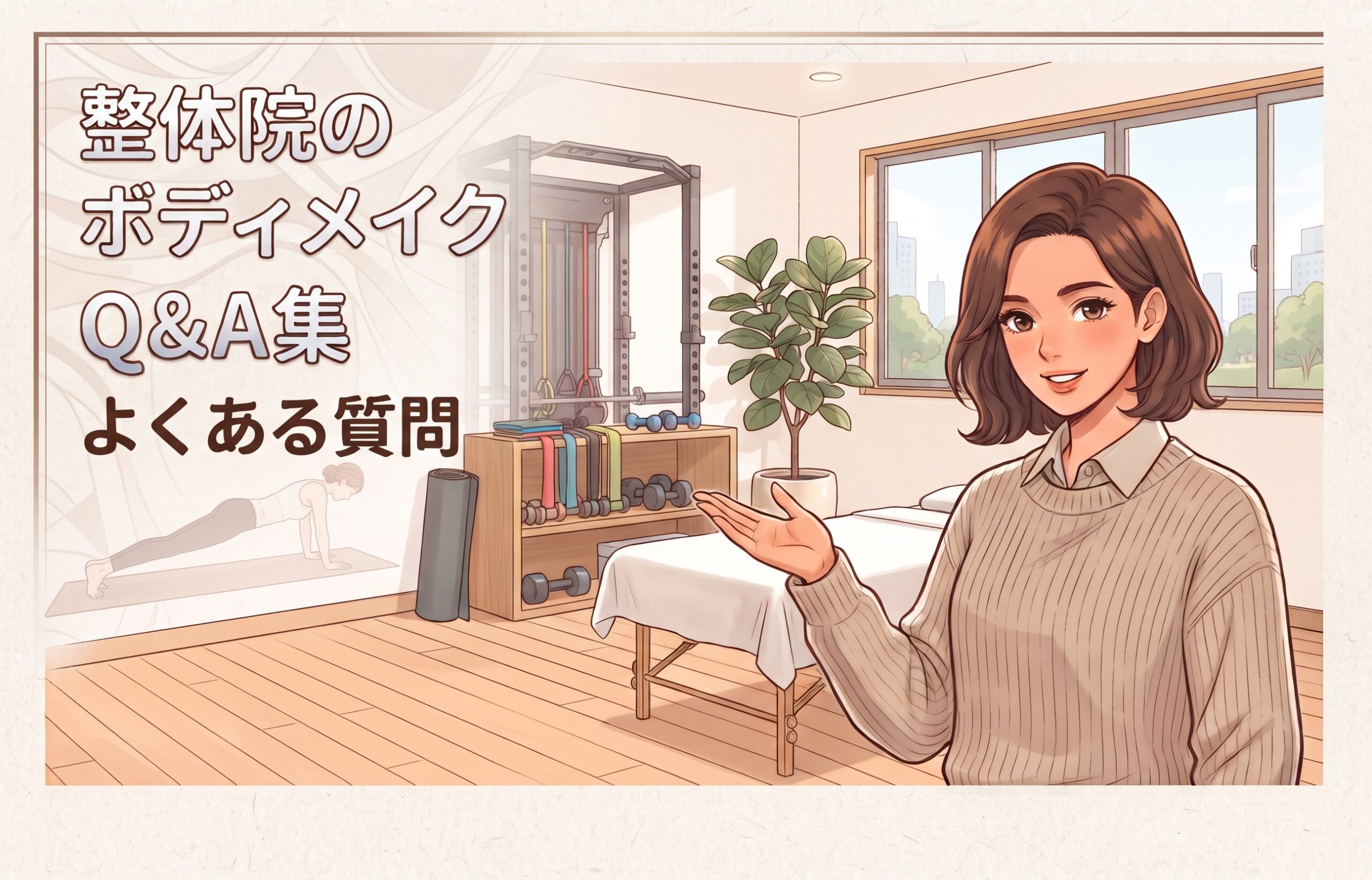 整体院のボディーメイクについて　よくある質問