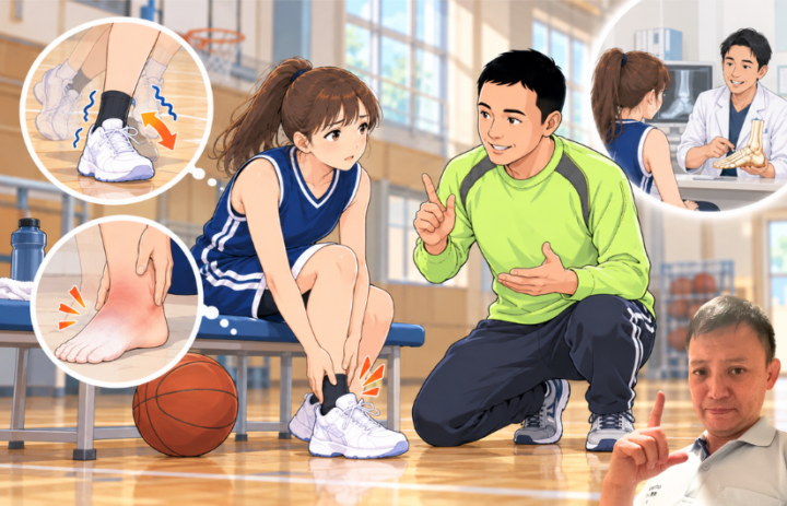 医師に相談している女性