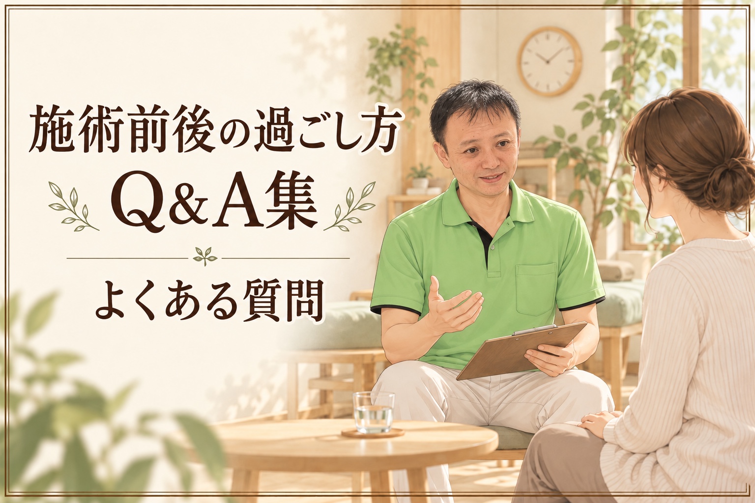 施術前・施術後の注意点に関するよくある質問