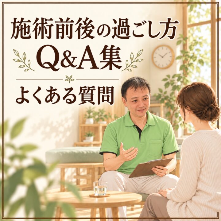 施術前・施術後の注意点に関するよくある質問の画像
