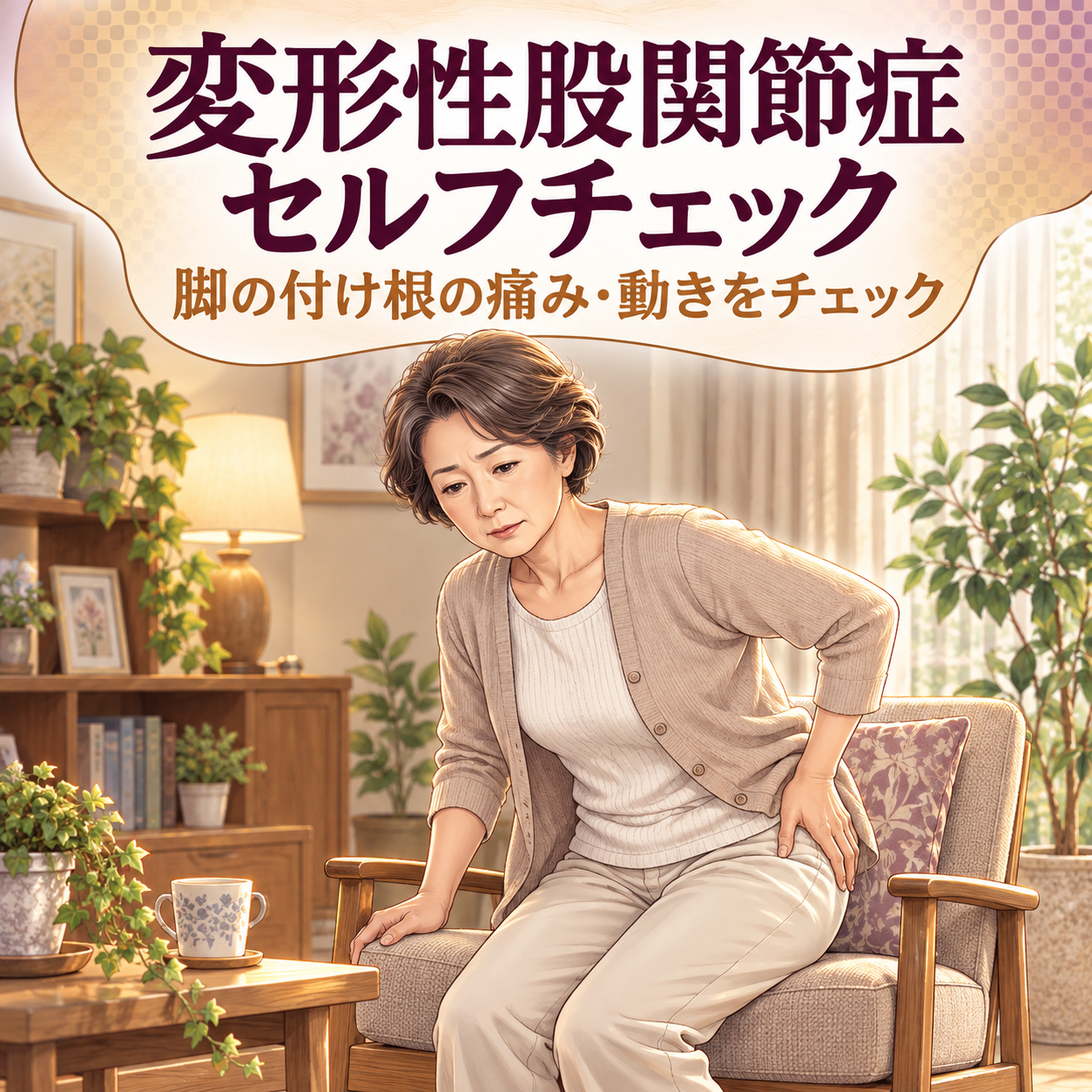 変形性股関節症セルフチェック