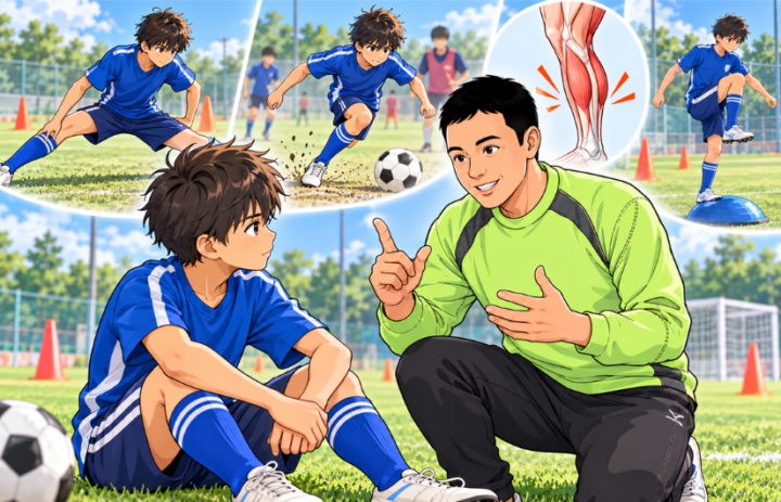 説明をしている男性