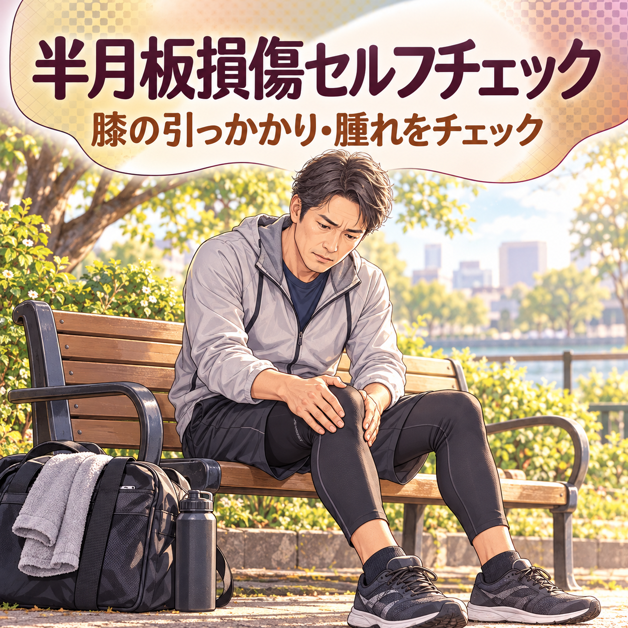 半月板損傷セルフチェック