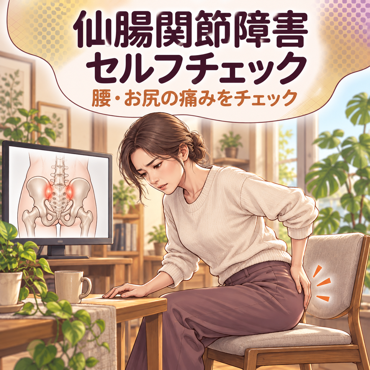 仙腸関節障害セルフチェック