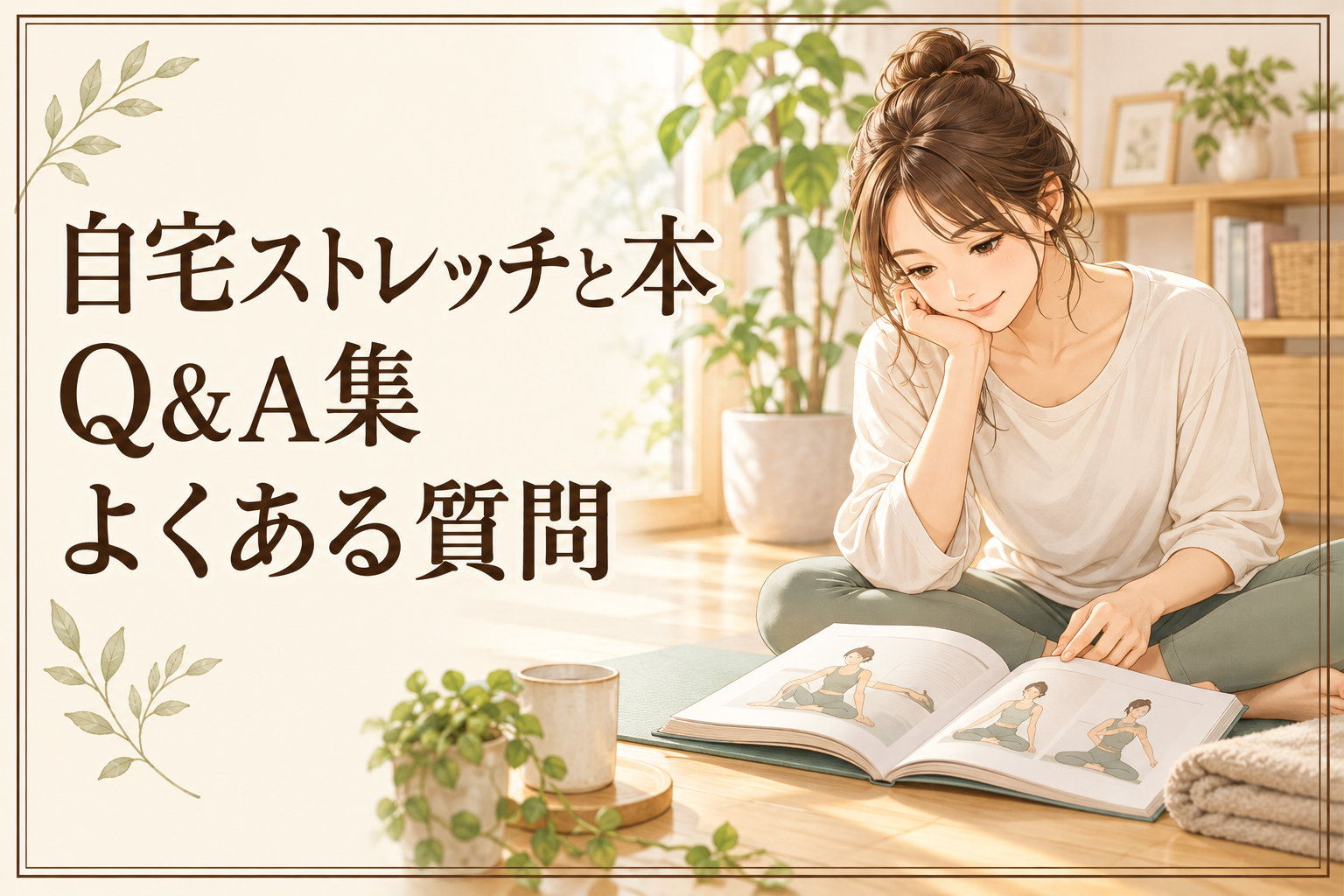 自宅ストレッチと本に関するよくある質問