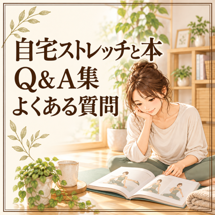 自宅ストレッチと本に関するよくある質問の画像