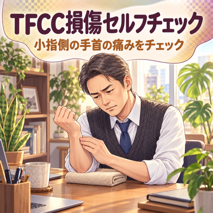 TFCC損傷セルフチェック｜ねもと整体の画像